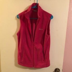 Pink sweater vest. Good condition.